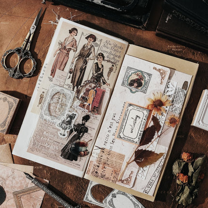 7010 Stamp Set Baroque Fantasia Series - Paper Whimsy Studio