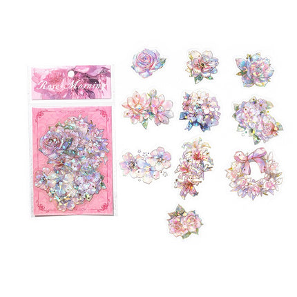 1181 PET Sticker Pack Boundless Flower Spectrum Series