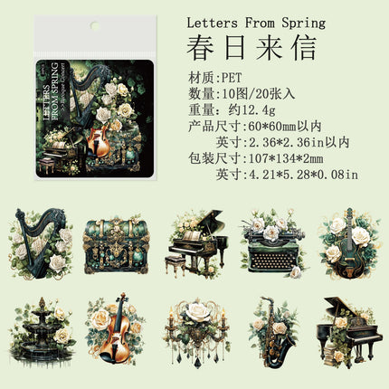 1066 PET Sticker Pack Baroque Concerts