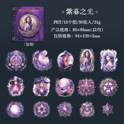 1077 Sticker Pack Moon Goddess Collection