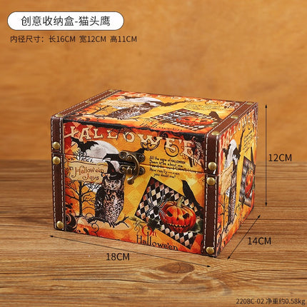 6138 Halloween Decoration Storage Box Organiser