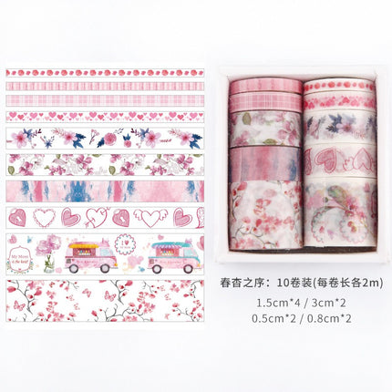 3018 Set of washi tape Previously Sea and Forest Series