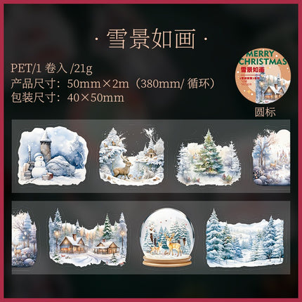 3049 Christmas Die Cut Scenic Tape