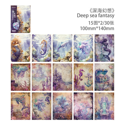 2031 Material Paper Fantasy Underwater Series