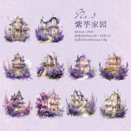 1184 PET Sticker Pack Dream House Collection