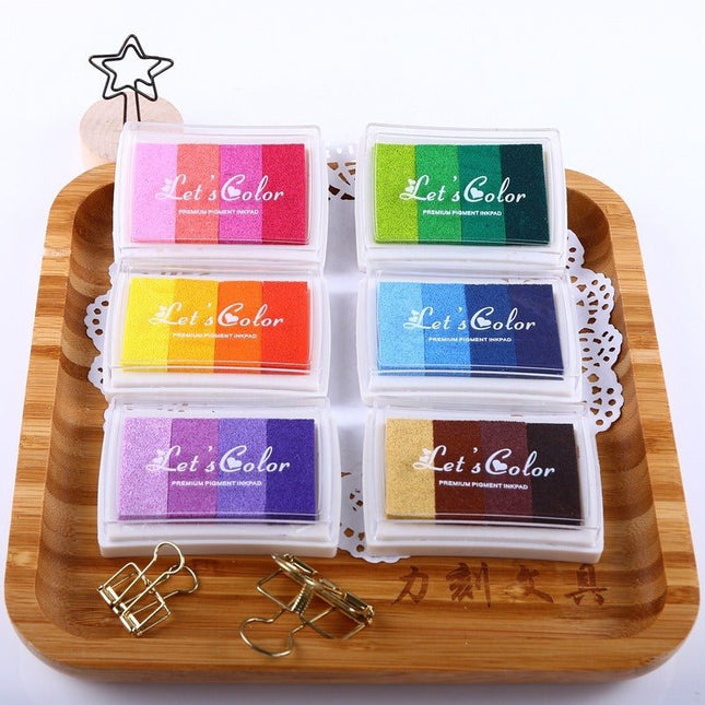 9024 4-Color Gradient Stamp Pad Stamp Set - Paper Whimsy Studio