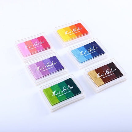 9024 4-Color Gradient Stamp Pad Stamp Set - Paper Whimsy Studio