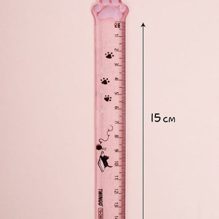 9026 Cat's Claw Ruler 15cm - Paper Whimsy Studio