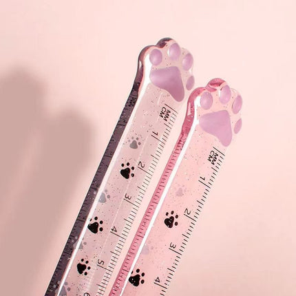 9026 Cat's Claw Ruler 15cm - Paper Whimsy Studio