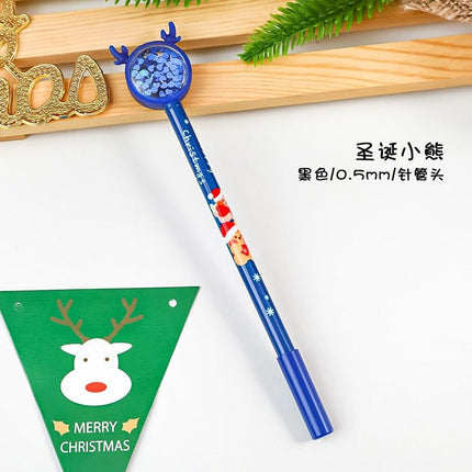 9030 Cartoon Christmas Neutral Pen Stationery - Paper Whimsy Studio