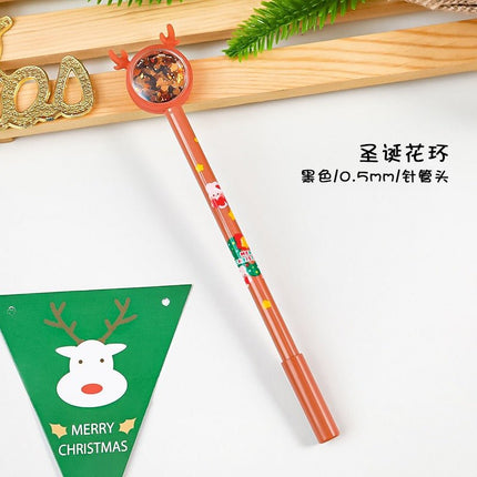 9030 Cartoon Christmas Neutral Pen Stationery - Paper Whimsy Studio