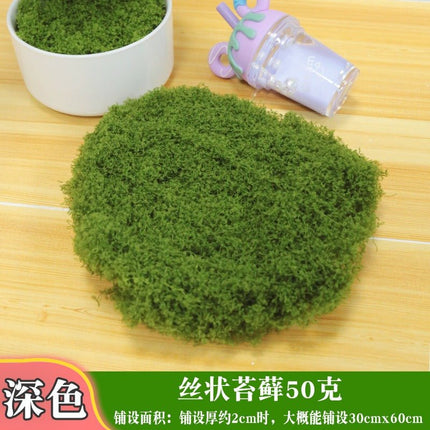 9132 DIY Faux Moss Artificial Moss - Paper Whimsy Studio