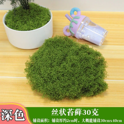 9132 DIY Faux Moss Artificial Moss - Paper Whimsy Studio