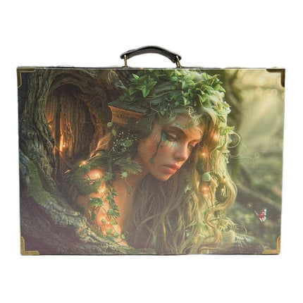6177 Box with Greenery - Wrapped Elven Dream - like Style