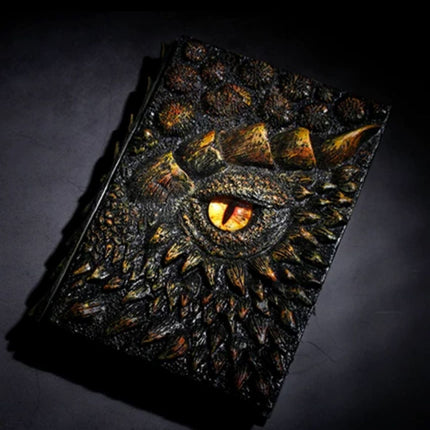 4004 Embossed Dragon Eye Notebook - Paper Whimsy Studio