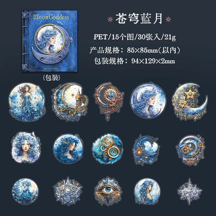 1077 Sticker Pack Moon Goddess Collection