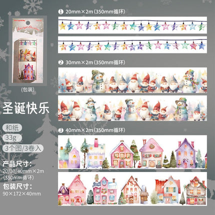 3052 Tape Starlight Christmas Collection Christmas Set