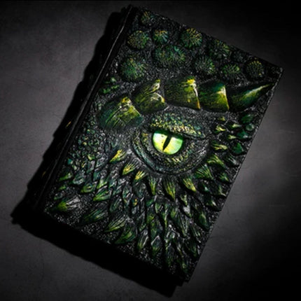 4004 Embossed Dragon Eye Notebook - Paper Whimsy Studio