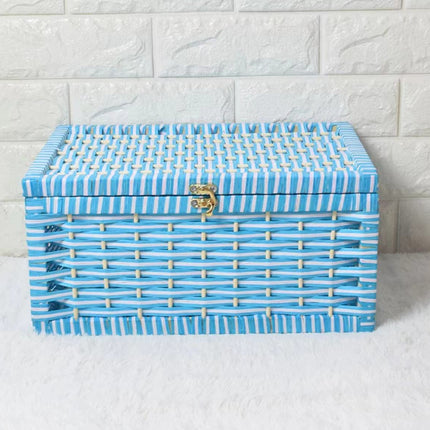 6147 Artisan Handwoven Storage Basket