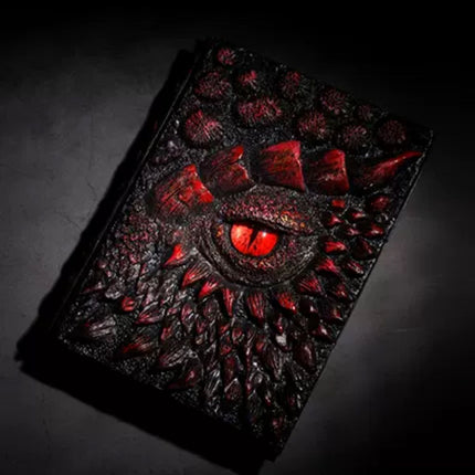 4004 Embossed Dragon Eye Notebook - Paper Whimsy Studio