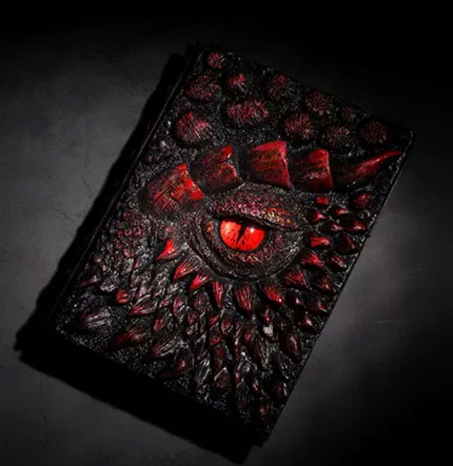 4004 Embossed Dragon Eye Notebook - Paper Whimsy Studio